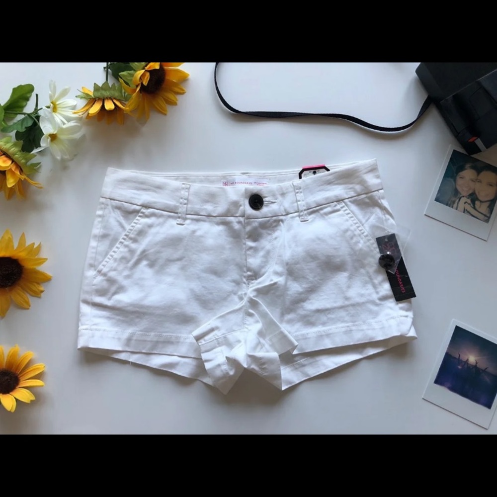 White Shorts